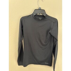 Reebok Boys Large 14-16 Black PlayDry Long Sleeve Shirt Athletic 
Top A1020